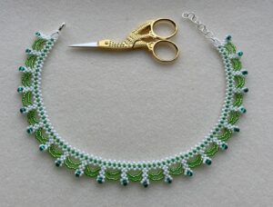 Beaded Drop Tier Choker