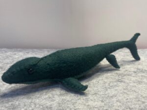 Felt Mosasaurus